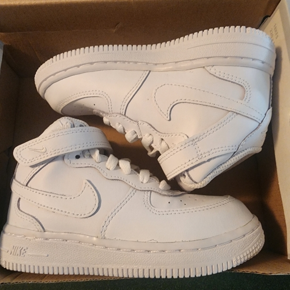 Nike White High-Top Sneakers